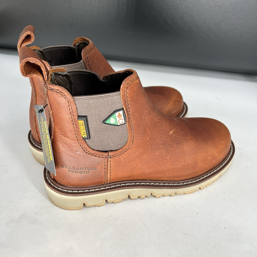 New! Dewalt Flex Albany CSA Steel Toe Work Safety Boots Women's Size 6 Brown